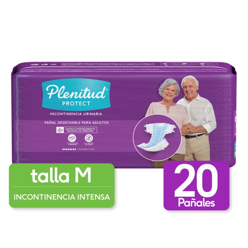 Pañales para Adulto Plenitud Protect M 20U - Farmacias Arrocha