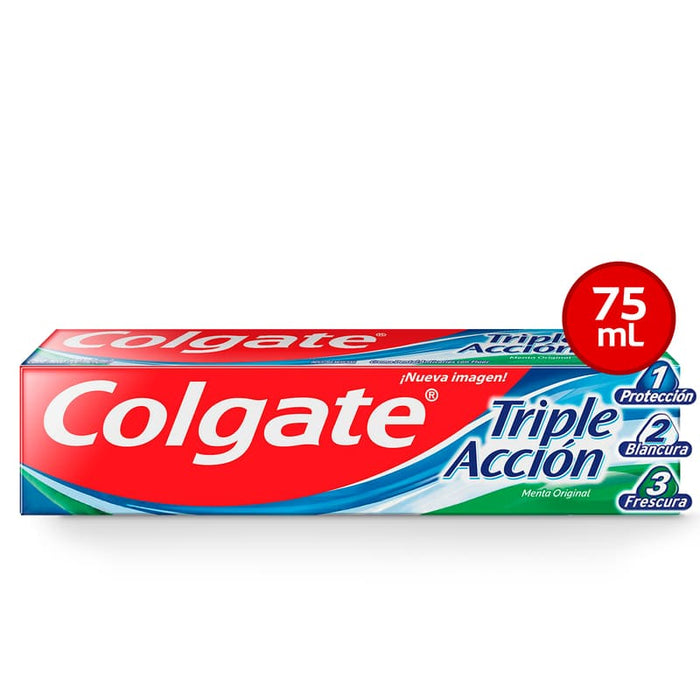 Pasta Dental Colgate Triple Acción 75 ml - Farmacias Arrocha