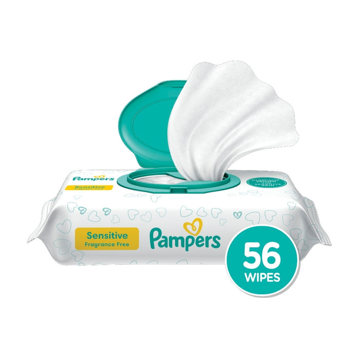 Toallitas húmedas Pampers Sensitive 56 unidades