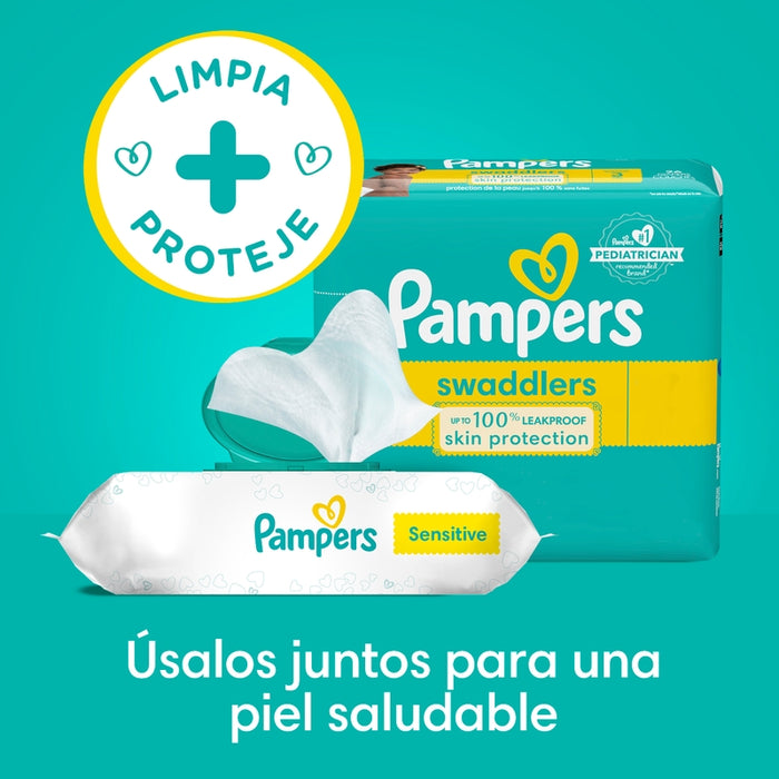 Toallitas húmedas Pampers Sensitive 56 unidades