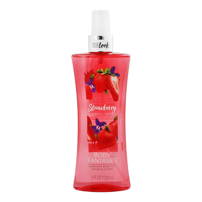 Body Fantasies Strawberry 8Oz - Farmacias Arrocha