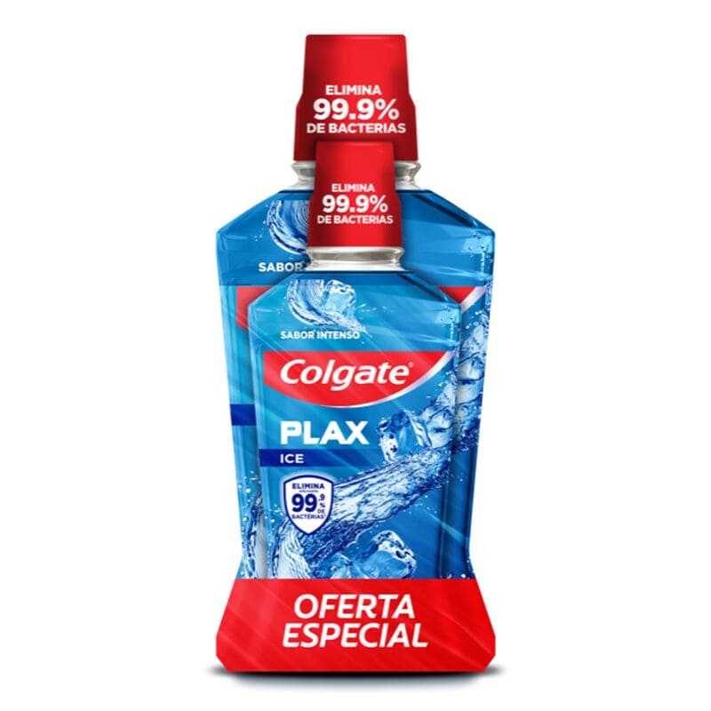 Enjuague Bucal Colgate Plax Ice 500 ml + 250 ml - Farmacias Arrocha