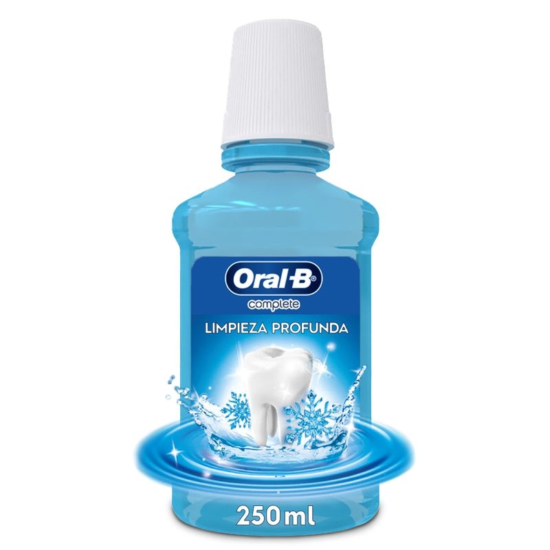 Enjuague Bucal Oral - B Complete, con Flúor y sabor a menta, 250 ml - Farmacias Arrocha