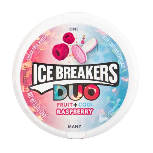 Ice Breackers Duomint Raspberry 1.3Oz - Farmacias Arrocha