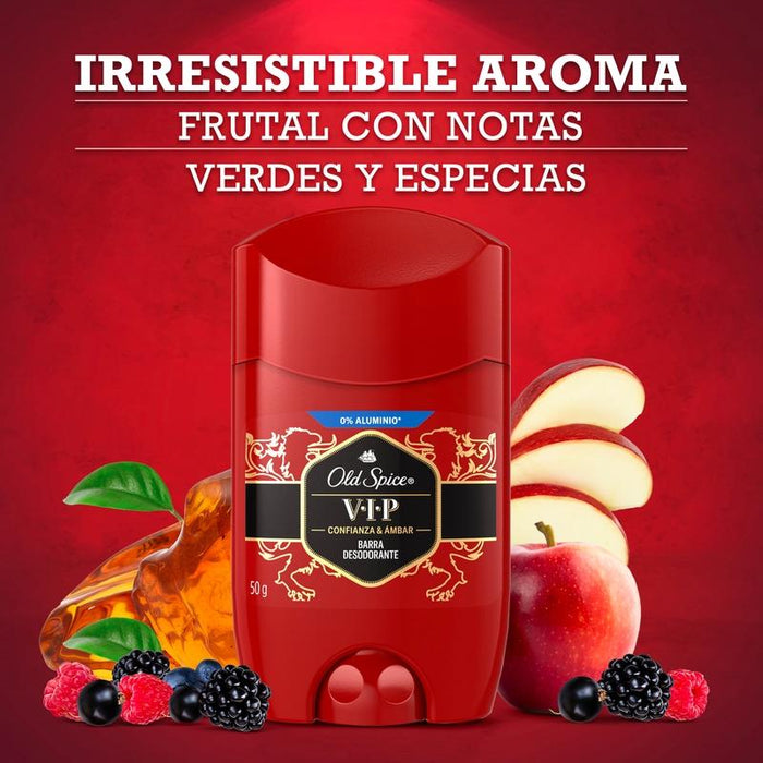 Barra Desodorante Old Spice Vip 50 g