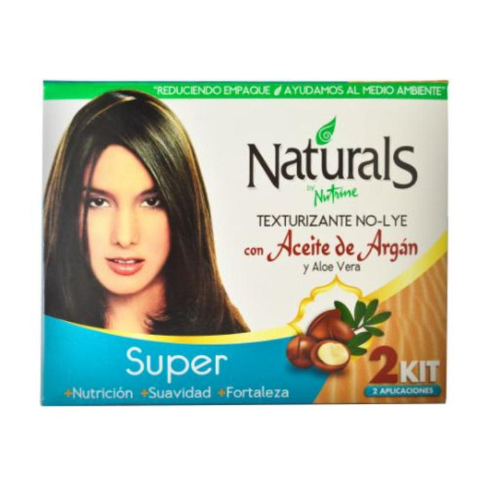 Naturals Relajante No Lye Argan Super Kit Duo