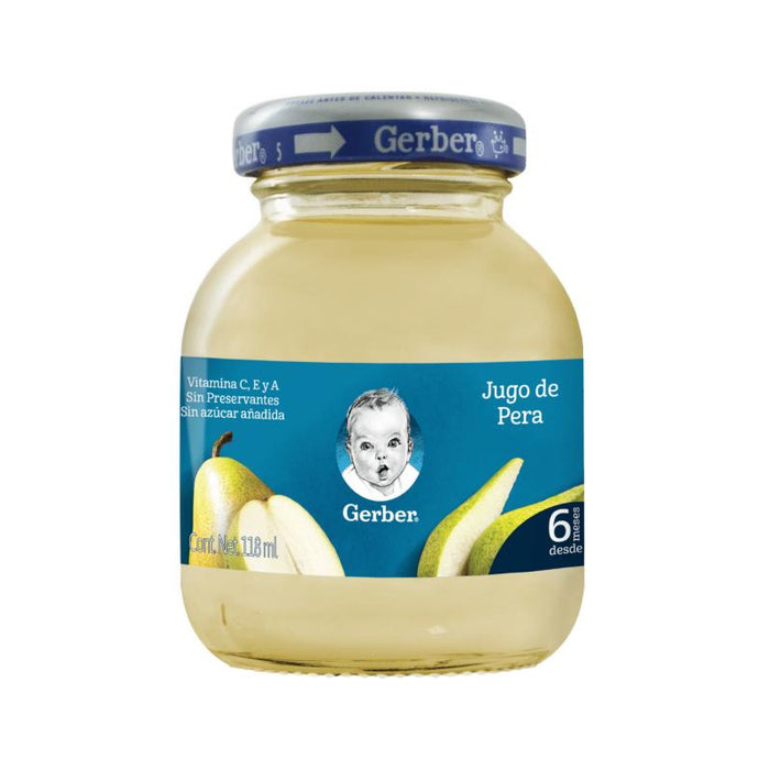 Gerber Jugo Pera 118 Ml