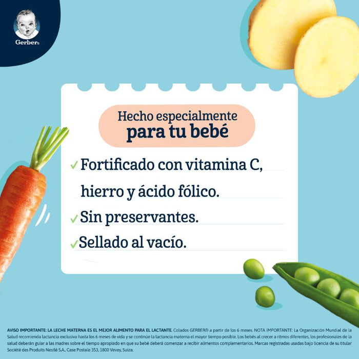 Gerber Pure Mixtos De Vegetales 113Gr