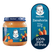 Gerber Pure Zanahoria 113Gr - Farmacias Arrocha