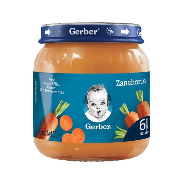 Gerber Pure Zanahoria 113Gr