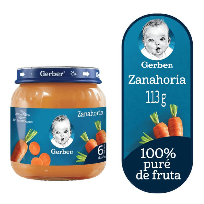 Gerber Pure Zanahoria 113Gr