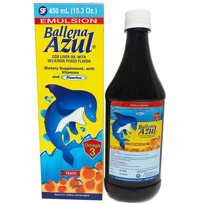 Ballena Azul Emulsion Melocoton 450Ml