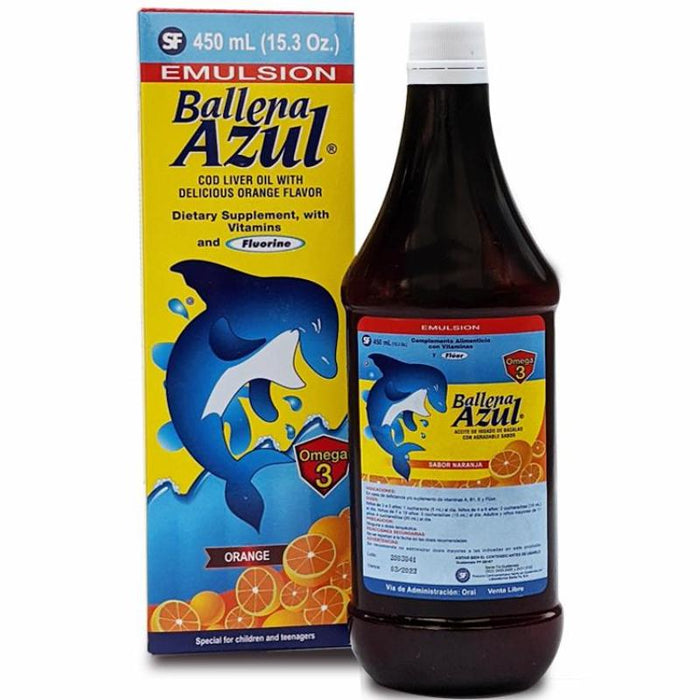 Ballena Azul Emulsion Naranja 450Ml