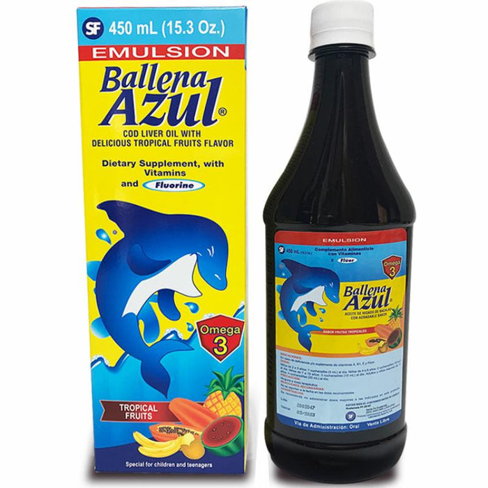 Ballena Azul Emulsion Frutas 450Ml