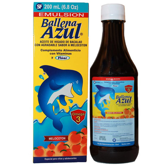 Ballena Azul Emulsion Melocoton 200Ml