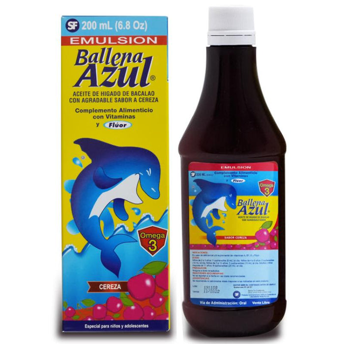 Ballena Azul Emulsion Cereza 200Ml