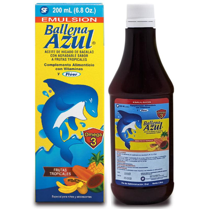 Ballena Azul Emulsion Frutas 200 Ml