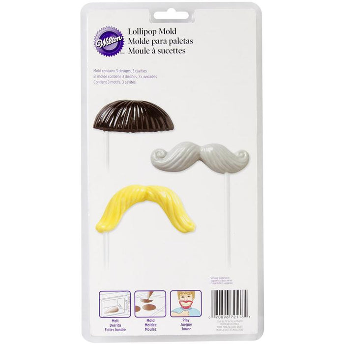 Wilton Molde Para Paletas Bigotes - Farmacias Arrocha