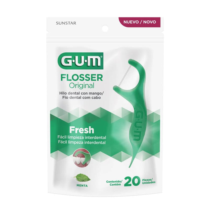 Gum Eez-Thru Flosser Mint 20Ct Tr - Farmacias Arrocha