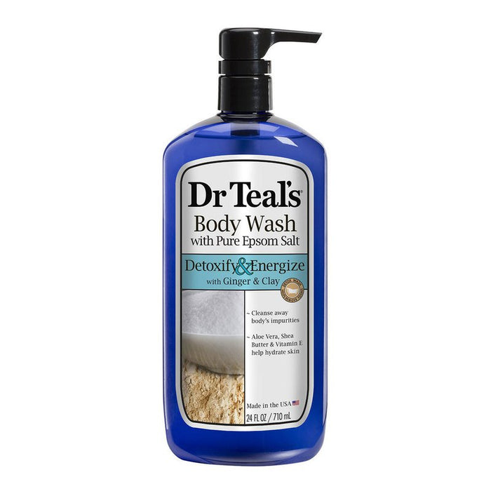 Dr Teals Gel De Ducha Gengibre Y Arcilla 24Oz - Farmacias Arrocha