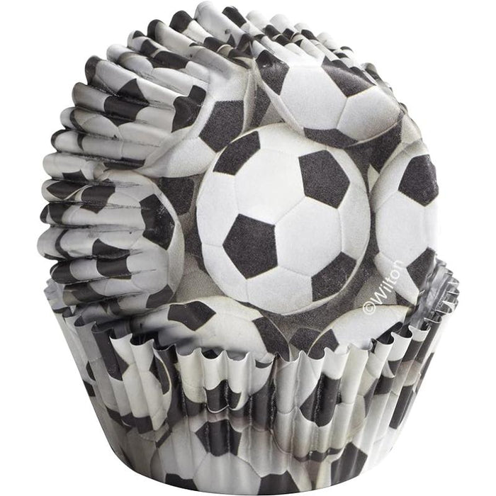 Wilton Capacillos De Papel Para Cupcake Soccer - Farmacias Arrocha