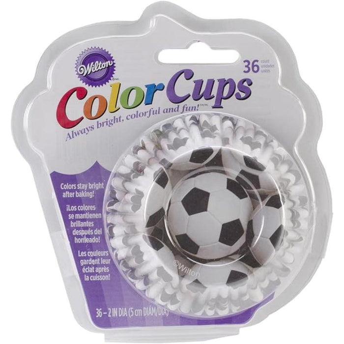 Wilton Capacillos De Papel Para Cupcake Soccer - Farmacias Arrocha