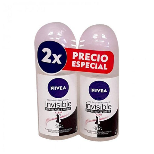 Nivea Duo Deo Roll On Black & Power F Men 50Ml - Farmacias Arrocha