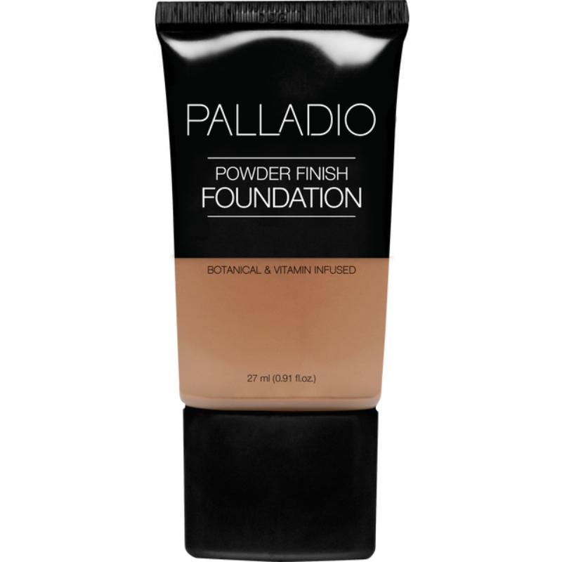 Palladio Base Liquida Powder Finish Oil Free Caramel 27 Ml - Farmacias Arrocha
