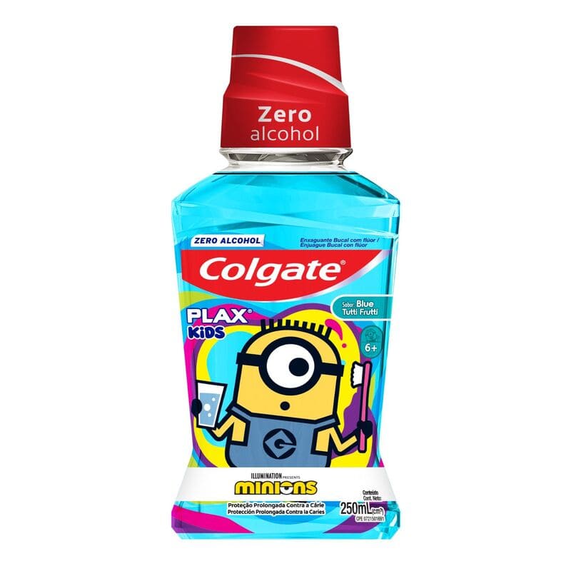 Enjuague Bucal Colgate Plax Kids Minions 250 ml - Farmacias Arrocha