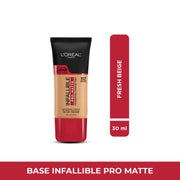 Base L'Oréal Paris Infallible 24H Pro Matte - Farmacias Arrocha