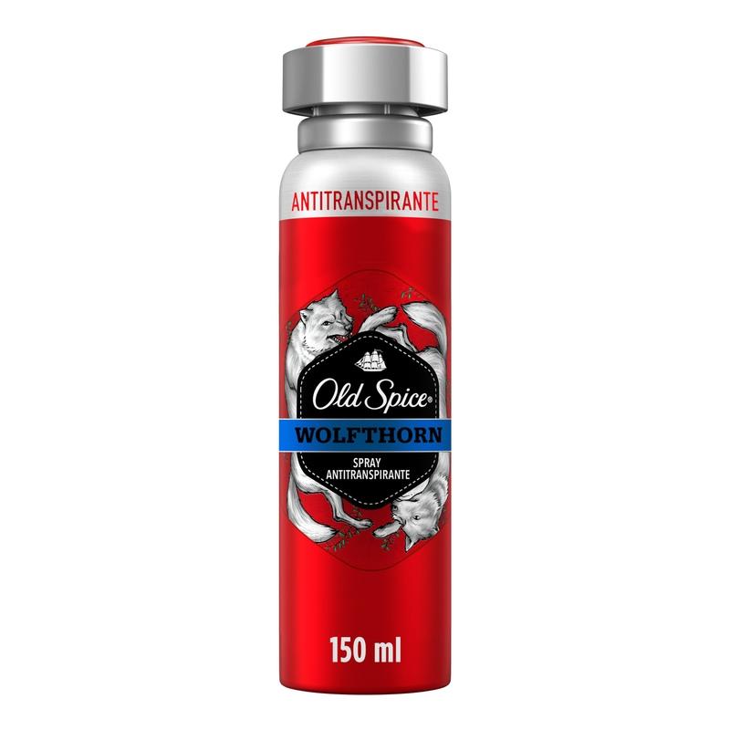 Spray Antitranspirante Old Spice Wolfthorn 150 ml - Farmacias Arrocha