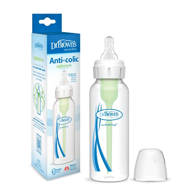 Dr Brown'S Biberón de Cuello Estrecho 8oz - Farmacias Arrocha
