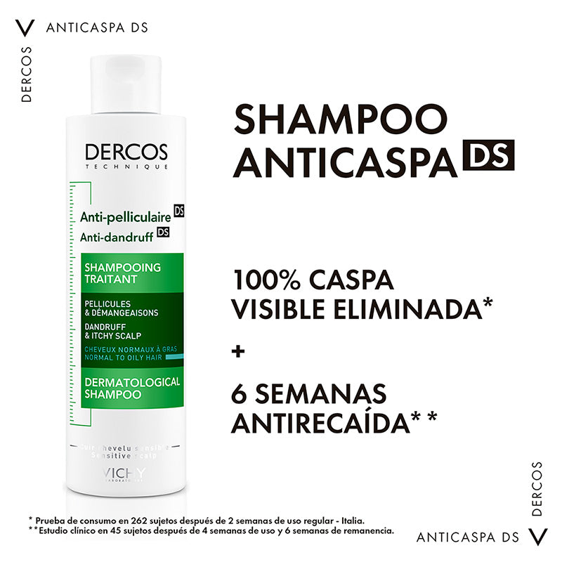 Vichy Dercos Shampoo Anti Caspa 200Ml - Farmacias Arrocha