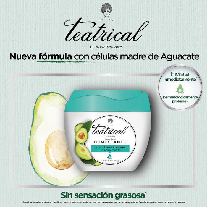 Teatrical Facial Humectante 100Gr