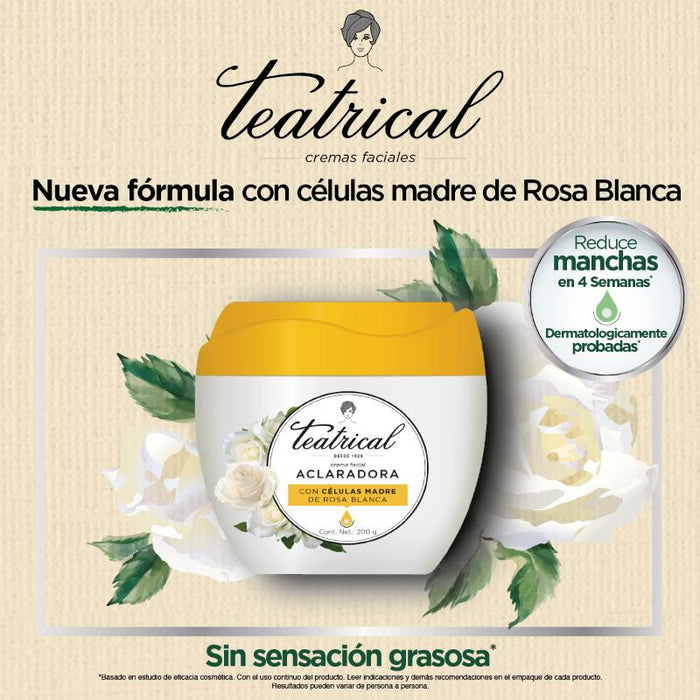 Teatrical Facial Aclarante 100Gr