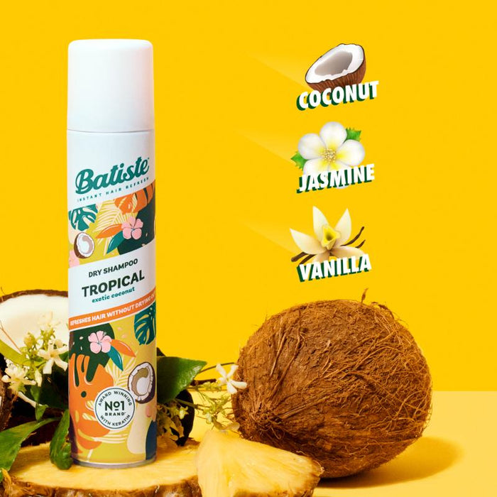 Batiste Shampoo Seco Tropical Exotic Coconut 200Ml