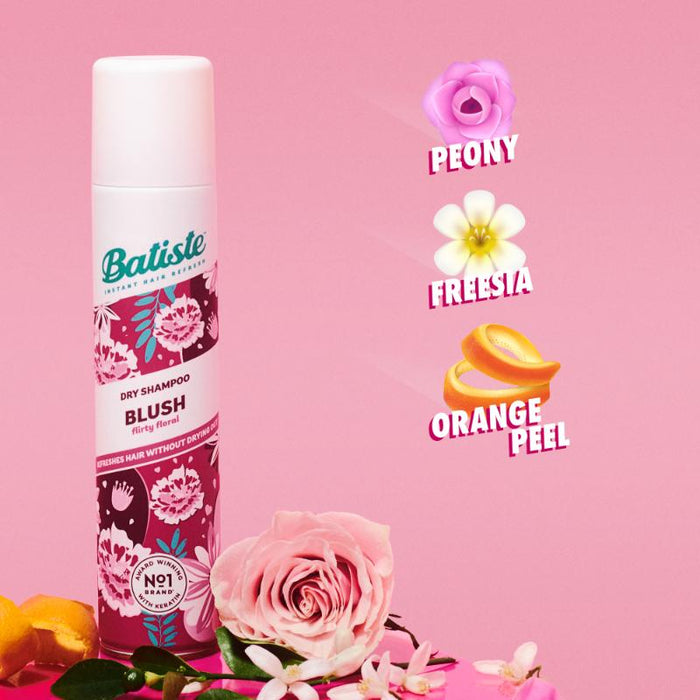 Batiste Champú En Seco Blush Flirty Floral 200Ml - Farmacias Arrocha