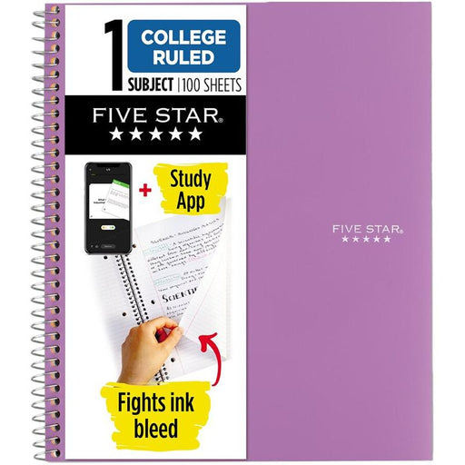 Five Star Notebook 1Sub Ruled Color - Farmacias Arrocha