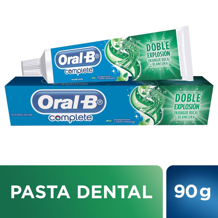 Pasta dental con Flúor Oral-B Complete Menta Refrescante 66 ml