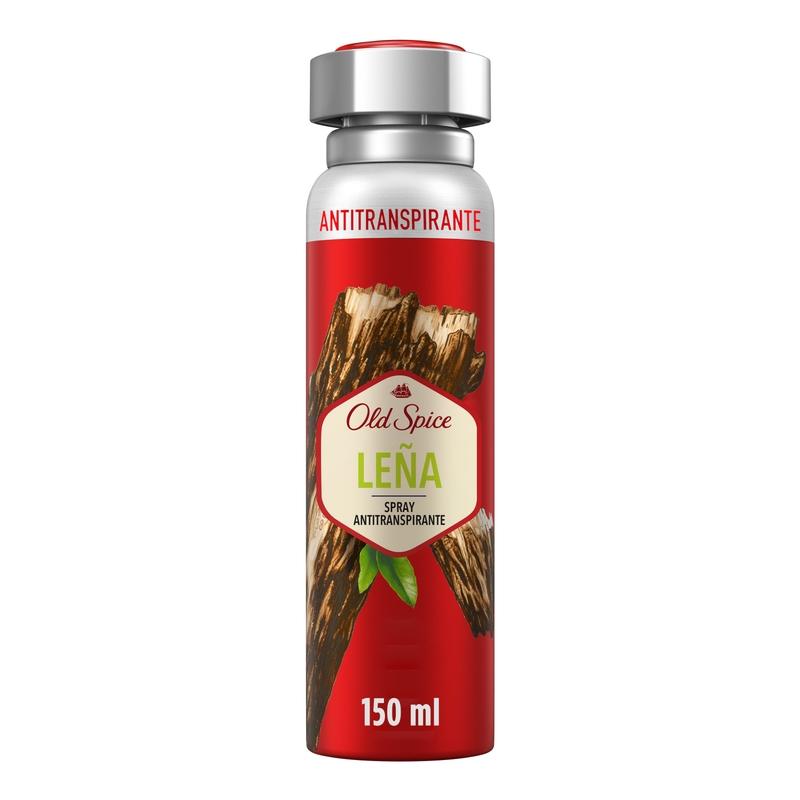 Spray Antitranspirante Old Spice Leña Con Fragancia De Menta 150 ml - Farmacias Arrocha
