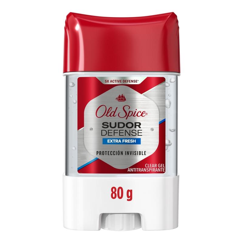 Gel Antitranspirante Old Spice Sudor Defense Extra Fresh 80 g - Farmacias Arrocha
