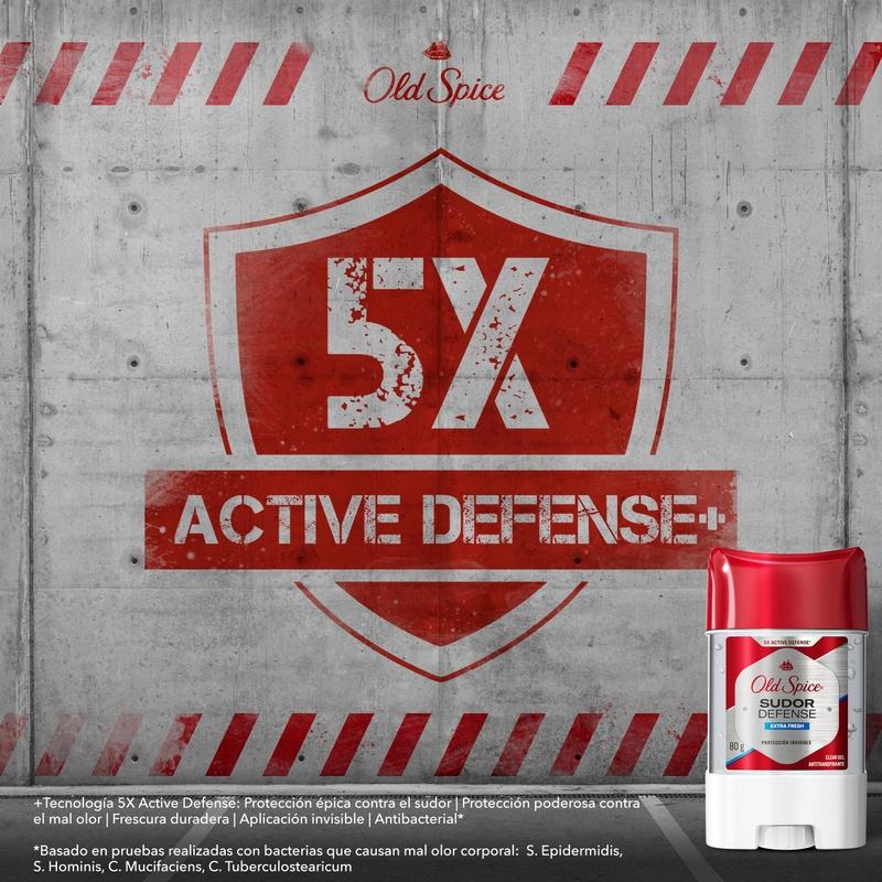 Gel Antitranspirante Old Spice Sudor Defense Extra Fresh 80 g - Farmacias Arrocha