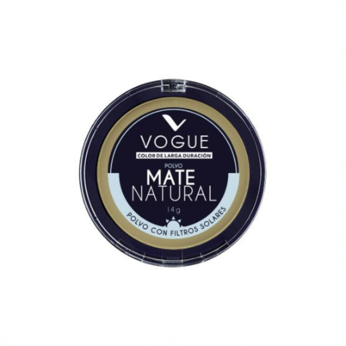 Vogue Polvo Compacto Mate Natural Con ácido Hialurónico