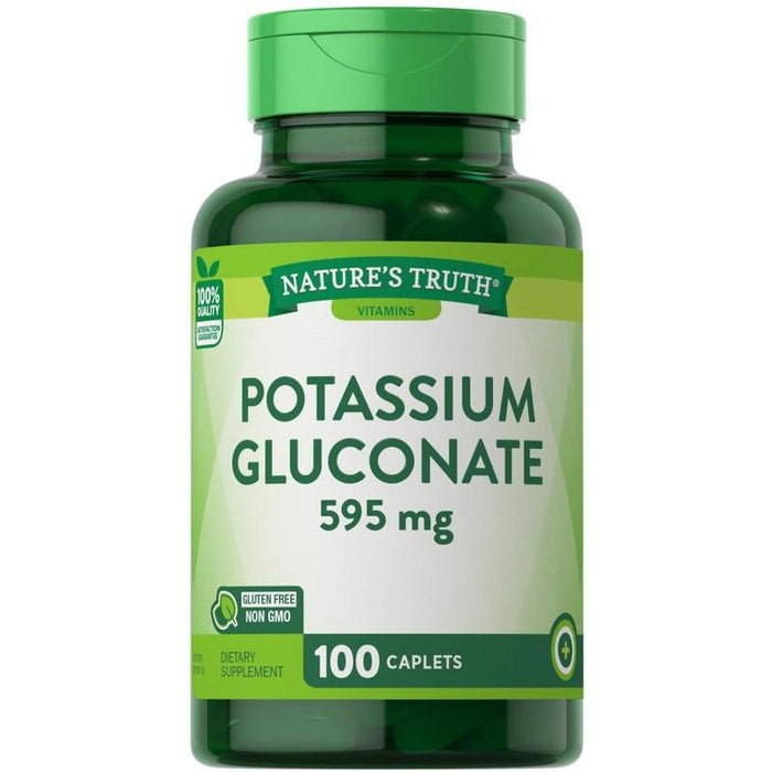 Nature'S Truth Potassium Gluconate X 100 Capsulas