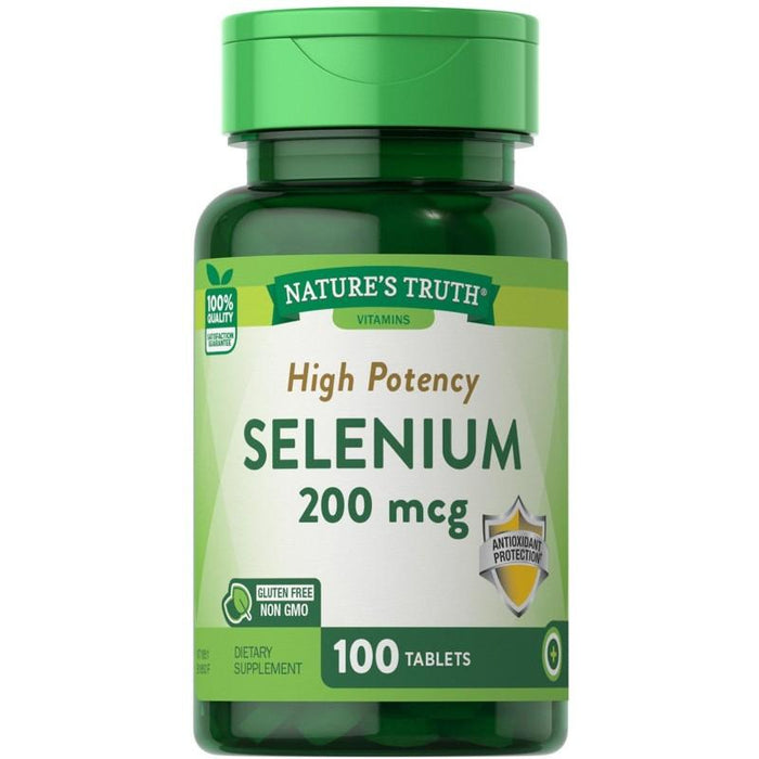 Nature'S Truth Selenium 200Mcg X 100 Tab