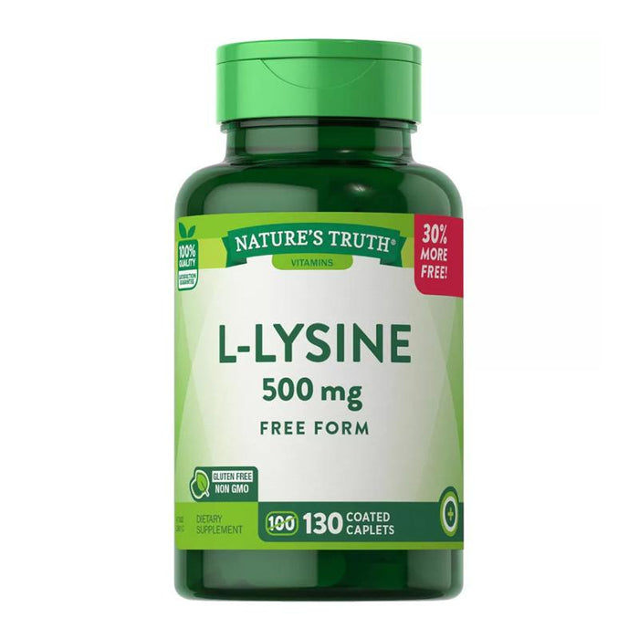 Nature'S Truth L - Lysine 500Mg X 100+30 Cap