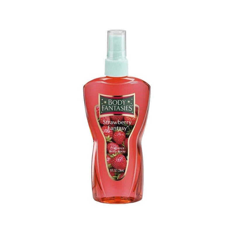 Body Fantasies Strawberry Fantasy 8Oz - Farmacias Arrocha