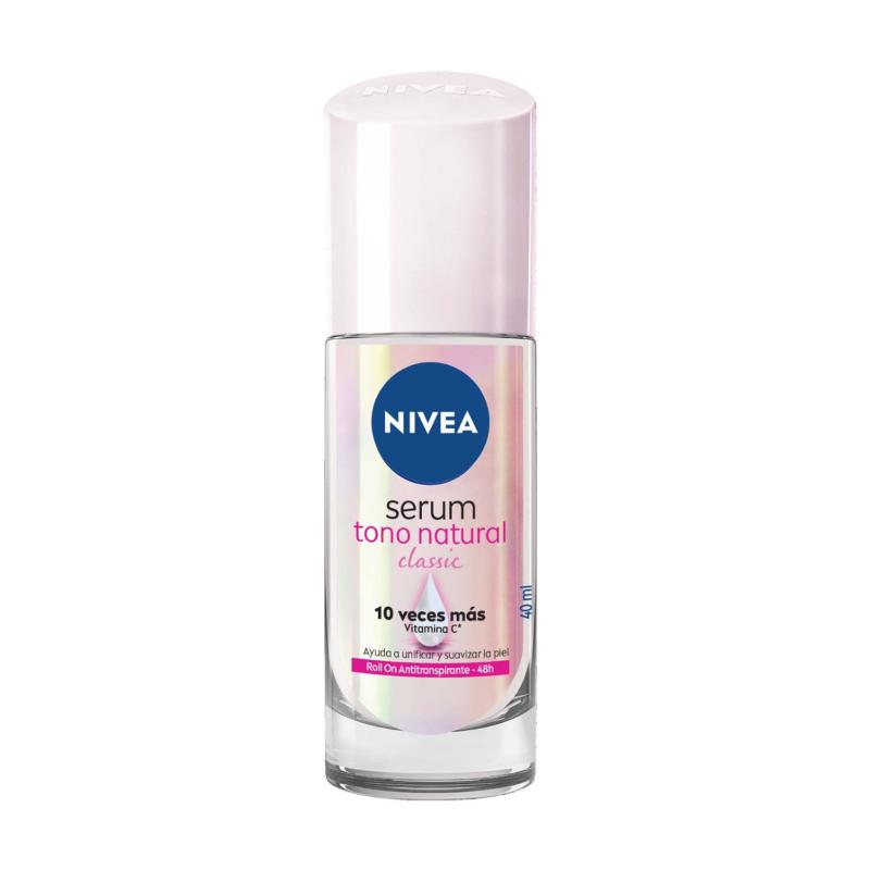 Nivea Deo Roll On Serum Tono Natural 40Ml - Farmacias Arrocha