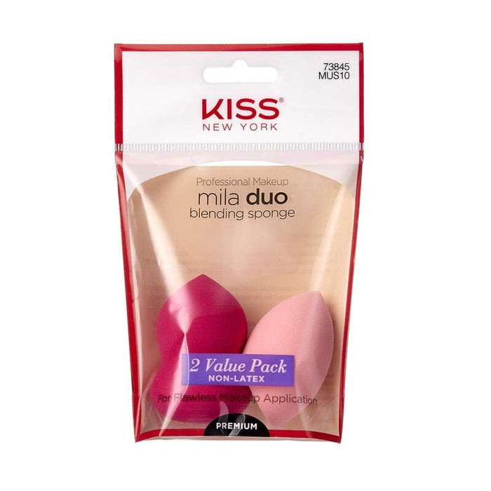 Kiss Makeup Sponge Mila Duo - Farmacias Arrocha