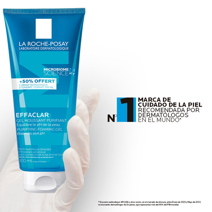 La Roche Posay Effaclar Gel Limpiador Para Piel Grasa 300Ml